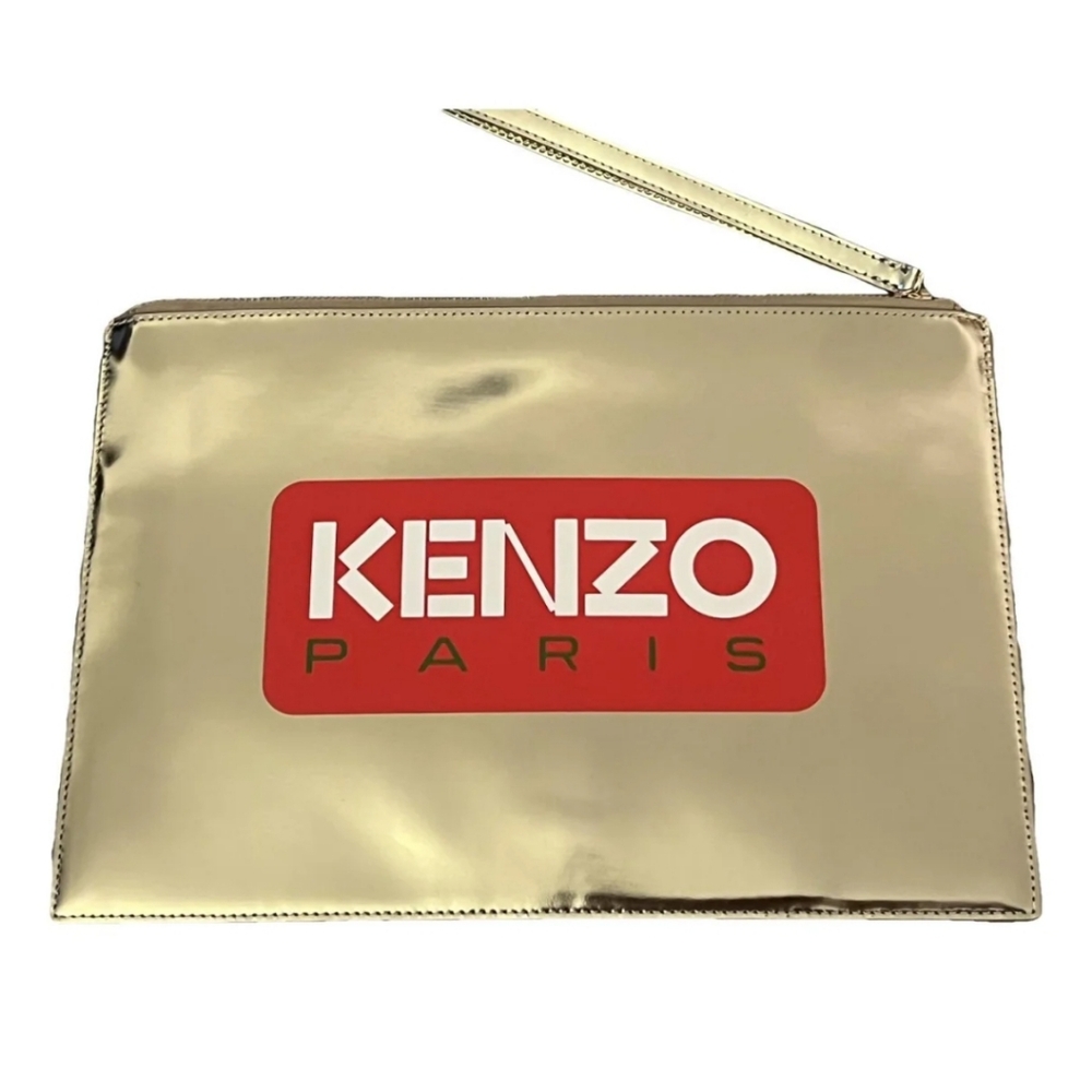 Kenzo Gold Clutch